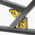 Mini Magnetic Squares, Size 2.3 x2 x.6 , Angles: 30 /60 , 45 , 90 , Light Duty (Twin Set)