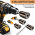 Set Stocking Stuffers for Men Adults Tools, Super Universal Socket Gifts for Men Grip Socket with Power Drill Adapter