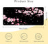 Gaming Mouse Pad with Stitched Edges, Sakura Cherry Blossoms Extended XL Desk Mat with Anti-Slip Base, 35''×15.7''