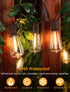 25FT 10+1 Dimmable ST38 Bulbs Larkvue Outdoor String Lights, Patio Lights with LED Waterproof Shatterproof Linkable