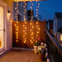 150 Commercial 50 LUCKY SHINE LED Warm White Christmas Lights, Grade Decorative Lighting String Brown Wire FT