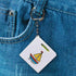 Azeeda (KM00044596) 'Sail Boat Toy' Keyring Tape Measure/Spirit Level Tool