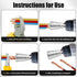 2 Pcs Twister Wire Connectors, Drill Wire Twisting Tool for Quick Stripping and Nut Twisting