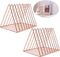 EASEPRES 9 Slot Magazine Rack Book Record Holder, Desktop Iron Storage Rack