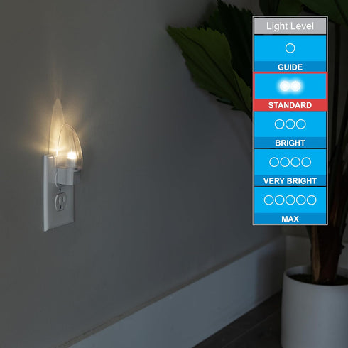 11375 Lights by Night LED Night Light, Plug-in, Dusk to Dawn Sensor, Warm White, UL-Certified, Energy Efficient, Ideal