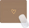 Seorsok Square Aesthetic Cute Heart Mouse Pad,Office Home Personalized Mouse Mat Design,Waterproof Funny