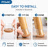 24 (Fit:0.76"-1.18") PISAO Pcs Chair Leg Floor Protectors, Silicone Chair Leg Protectors Caps Covers for Hardwood