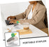 MAGICLULU Mini Desktop Stapler, Funny Stationery Carved Wooden Stapler, Decorative Stapler for Office