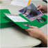 Smead Two-Pocket Heavyweight Folder, Letter Size, Green, 25 per Box (87855)