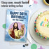 NobleWorks Funny 50th Milestone Birthday Greeting Card with 5 x 7 Inch Envelope, See You Soon 50