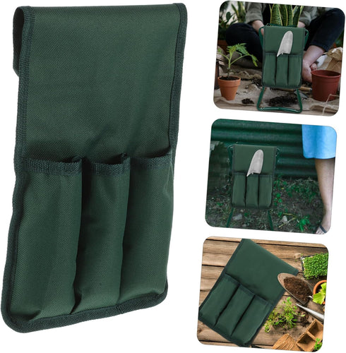 Garden Kneeler Side Bag for Easy Tool Storage Oxford Pouch Accessory