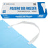 250 Disposable Bib Holders - Light Flexible Neck Holder Straps for Dental