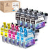 LC3013XL Ink Cartridges Replacement for Brother LC-3011, LC3013 XL Compatible with Brother MFC-J491DW, MFC-J497DW,