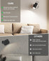 12RGB 3CCT Dimmable Afyuol LED Wall Sconce, Wireless Battery Operated Wall Sconce with Rechargeable Battery Operated