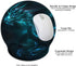 Meffort Inc Mouse Pad with Wrist Rest Support & Non-Slip Base – Durable Ergonomic Gaming Mousepad, Blue Dragon Design