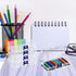 Dcocdeely 25 (25) Pcs Plastic Crayon Box with Lid, Clear Crayon Organizer Crayon Holder Case Crayon Storage Containers
