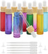 10Pcs 10ml Dropper Bottles - Glass Vials with Eye Droppers & Funnels for Essential Oils Perfumes