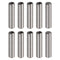 uxcell M3 Internal Thread Dowel Pin 10pcs 5x20mm Chamfering Flat Carbon Steel Cylindrical