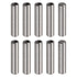 uxcell M3 Internal Thread Dowel Pin 10pcs 5x20mm Chamfering Flat Carbon Steel Cylindrical