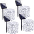 Solar String Lights Outdoor, 4 Pack Each 100 LED Solar Twinkle Lights