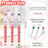 Multi-purpose Deep Hole Marker Pens, Long Nosed Marker for Woodworking, 12 Pieces