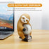 Cute Sloth Tape Holder, Resin Desk Tape Cutter, Novelty Tape Cutting Tools for Home School Office Desk Wrapping Gifts