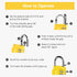 Puroma 2 Pack Combination Lock, 4 Digit Locker Lock, Outdoor Waterproof Padlock for School Gym Locker