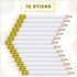Zonon 72 Pieces 4 Inch Wedding Pencils with Eraser, Pre Sharpened Mini Hexagon 2 HB Short Pencils