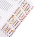 Qmoso Bible Tabs for Women and Men, 72 Laminated Bible Tabs for Easy
