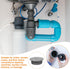 uxcell Silicone Drain Pipe Seal Ring, Anti-Odor Floor Drain Plug for 35-40mm PVC Drainage Pipes, Grey Sealing Cover