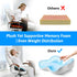 Tailbone Seat Cushion for & Sciatica Pain Relief Certified & Ergonomist-Designed Tapered Front Edge Reduces Thigh