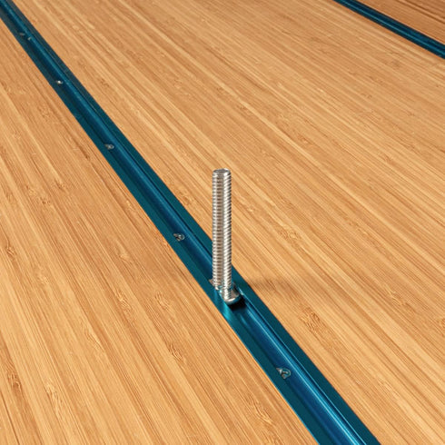 POWERTEC 1/4"-20 T Track Bolts, 20 Pack, 1-1/2 Inch Long T Slot Bolts for Woodworking Jigs and Fixtures (QTB1008)