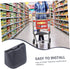 4pcs Veemoon Sturdy Castor Brake Pads for Shopping Carts Reliable Replacement Parts for Elevator Wheels Easy