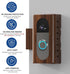 KIMILAR Anti-Theft Video Doorbell Mount Compatible with Most Wireless Video Doorbell, Adjustable Mounting Bracket