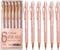 Stylus Pens for Touch Screens, 6 Pack Rose Gold Inspirational Ballpoint Pens, Cute Office Supplies for Women