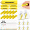 Spakon 25 Sets First Day of School Gifts, Inspirational Erasers & Organza Bag for Students