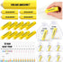 Spakon 25 Sets First Day of School Gifts, Inspirational Erasers & Organza Bag for Students
