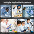 FOUR E'S SCIENTIFIC 5ml Pipette Tips, Universal 5000ul Sterile Tips Racked, RNase/DNase Free, Autoclavable