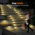 16 Pack (16) Solar Deck Lights, LED Waterproof Outdoor Lights for Stairs, Steps, Fence, Railing, Pathway