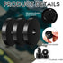 10 Pcs Neoprene Rubber Washers, 1 1/2 Inch OD x 3/8 Inch ID x 1/4 Inch Thickness for Screws, Bolts, and Faucets