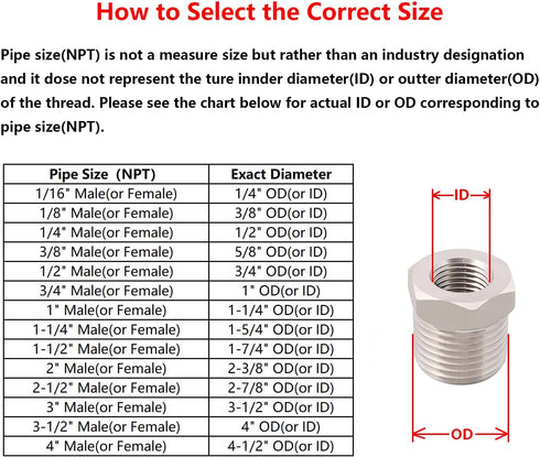 Brass 3/8" Barb x 3/8" NPT Male Pneumatic Air Hose Fittings with Hose Clamps (Pack of 5)