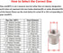 Brass 1/4" Barb x 1/4" NPT Male Pneumatic Air Hose Fittings with Hose Clamps (Pack of 5)