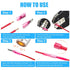 200PCS Heat Shrink Bullet Connectors Kit, Automotive Female & Male Terminals, Insulated Waterproof Crimp Connectors