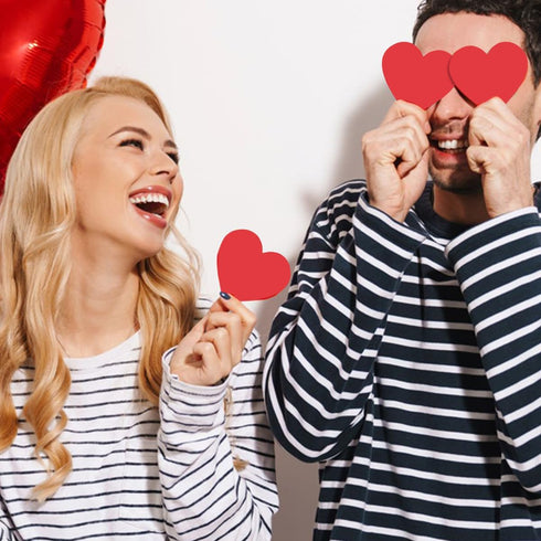 60 Pcs Red Heart Cutouts Paper Valentine's Day Heart Shape Cut-Outs Confetti Table Decorations Heart Die Cuts