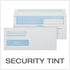 Quality Park #10 Double-Window Self-Seal Security Envelopes, 4-1/8" x 9-1/2", White, 500 Per Box