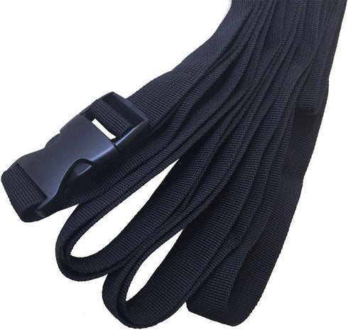 Aoneky 2-Pack 13 Feet Nylon Straps, Utility Straps with Quick Release Buckle