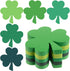 MixTeach 360 Pcs St. Patrick's Day Shamrocks Cutouts, 4 Inch Paper Clover Cut-Outs for Irish Party Kids School Craft