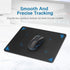 Mouse Pad 9.5×8.0×0.12 inches, Premium-Textured Non-Slip Rubber Base Mouse Mat for Office & Home, Black