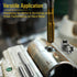 40PCS Set, GCr15 Azuno Metric Tap and Die Titanium Coated Bearing Steel with T-Handle/Wrench/Gauge/Screwdriver