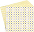 dealzEpic - Alphabet Stickers of The Letter R, Small Round Paper Self-Adhesive Peel and Stick Labels
